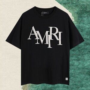 AMIRI Men's Black Short Sleeve